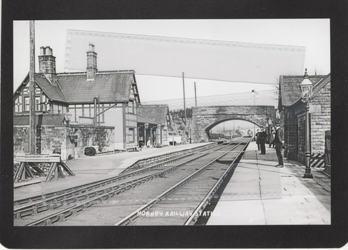 Hornby railway station - railway,