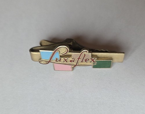 Vintage enamel luxaflex logo - enamel,