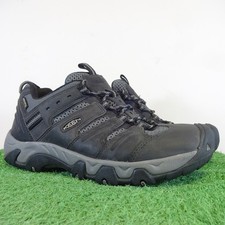 Keen Size 8 Men's Black Koven WP Waterproof Comfort Lace Up Hiking Shoes Outdoor