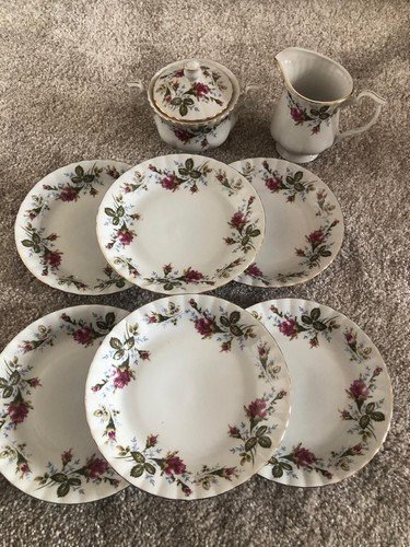 Floral china set - set,