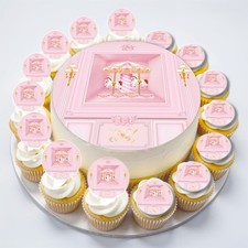 Realeza Carrousel Rosa Festive