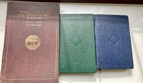 Vintage books masonic - books,