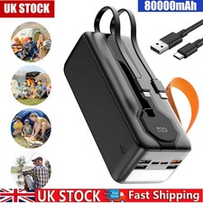 Power 80000mAh Bank PD 20W