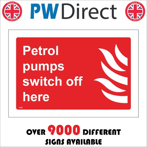 Sign petrol pump switch - pump,