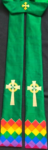 New handmade green clergy - handmade,