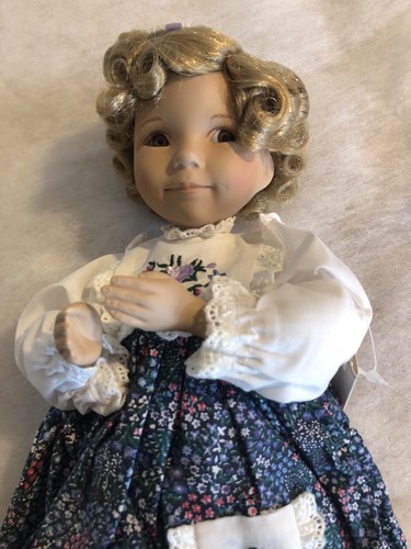 Porcelain doll goldilocks - porcelain,
