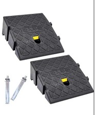 Kerb Ramps Driveway Car Vehicle Threshold Ramp Curb Tool Portable -Pack of 2