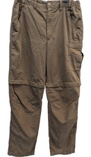Berghaus Men's Zip-Off Trousers Brown Cargo Multiple Pockets - Size 34
