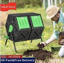 Compost Bin Dual Chamber