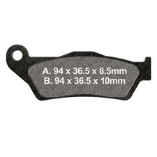 Pair pads ebc - of, fa363hh
