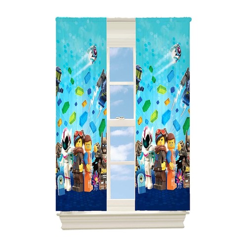Lego kids curtains - curtains, building