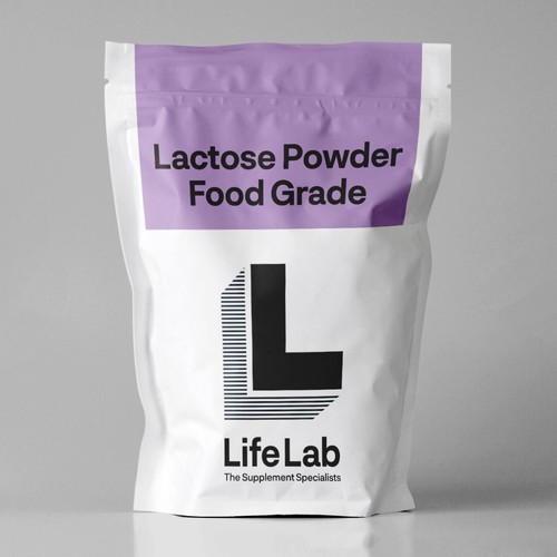 Lactose powder food - lactose,