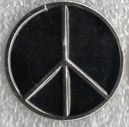 Peace cnd pin badge - peace, badge.