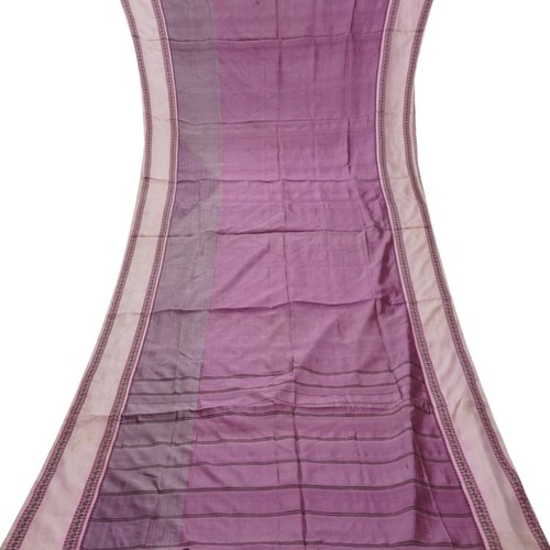 Vintage purple saree - saree, pure