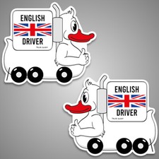 2x English Driver Truck Car