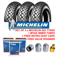 3 x MICHELIN S83 REINFORCED