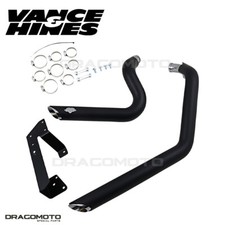 Harley XL 1200 L Low 2006-2011 Shortshots Full exhaust Vance & Hines 47219 Black