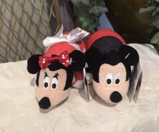Disney Junior Mickey Mouse  & Mini Mouse Mini pillow pets. Set Of 2, New W/ Tags