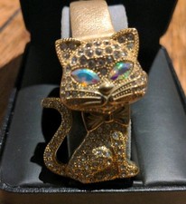 Gossip Hidden Dial Cat Watch