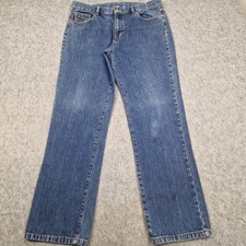 Vintage Paul & Shark Jeans Mens W34 L31 Blue Denim Pants Casual Italy Button Fly