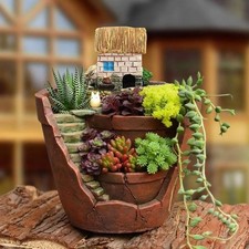 “Nordic Round Succulent Pot