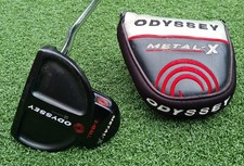 Rare Odyssey Metal X 2-Ball 34” Putter – Good Condition  