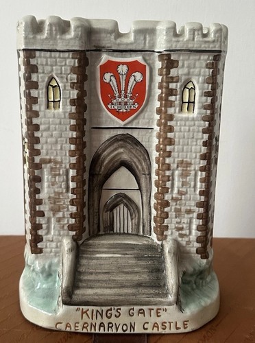 Vintage caernarvon castle - vintage,