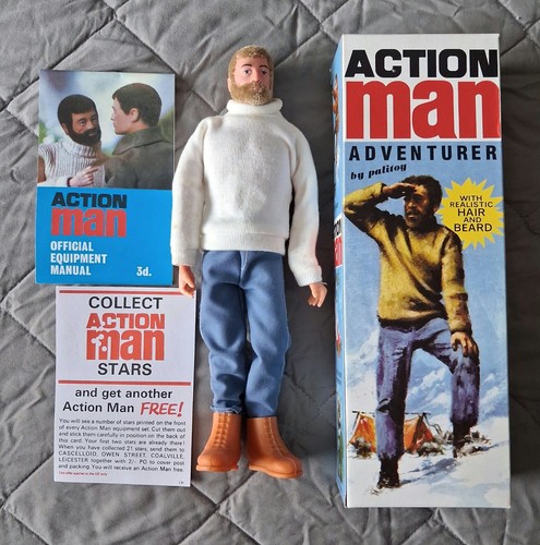 Vintage action man - man, 40th
