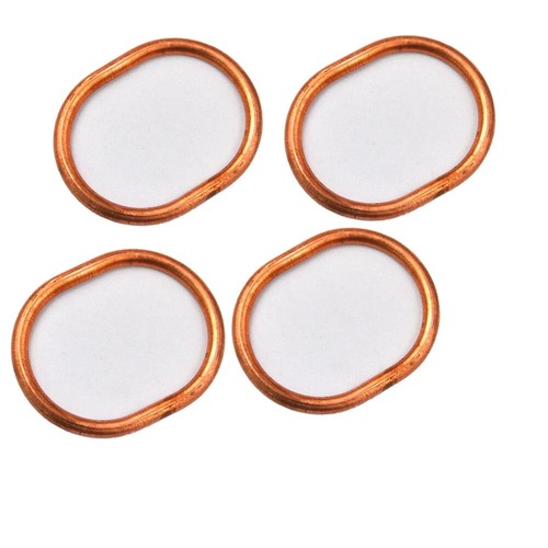 4pc exhaust pipe header gasket - exhaust,