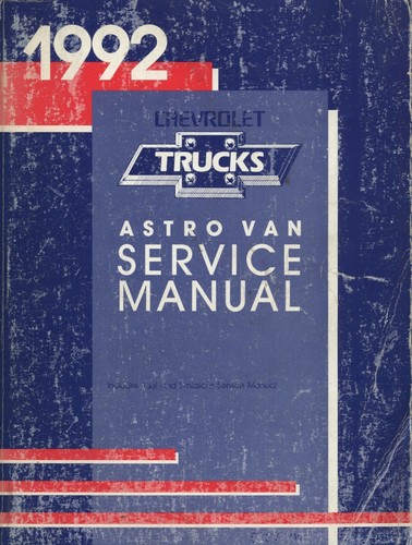 1992 astro van chevrolet - 1992,