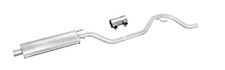 Middle silencer middle pot exhaust middle for Opel Vectra C 1.6 1.8 Z16XE -02