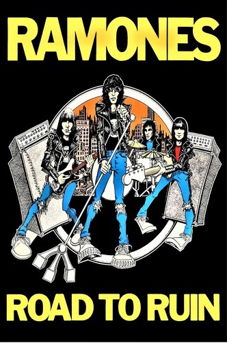 Ramones concert poster - ramones,