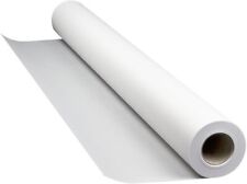 80M x 1.2M White Banquet Roll Paper Table Cover Cloth for Wedding Dinner Party