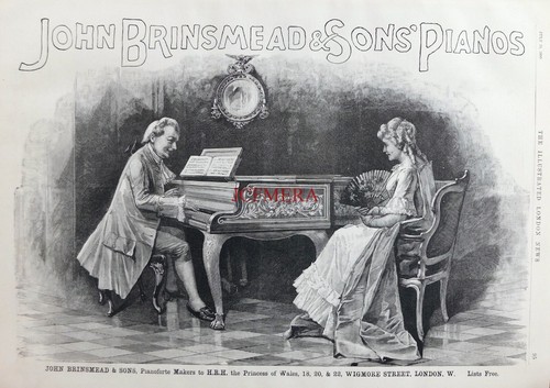 John brinsmead sons pianos - john, &