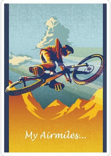 Airmiles cycling mountain - my,