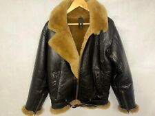 Genuine Sheepskin Flying Jacket Size 38 Chest
