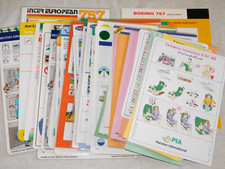 LOT OF 40 X AIRLINE SAFETY