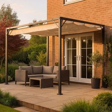 Metal Pergola 3 x 2.15m Garden