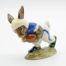 Royal Doulton "Touchdown Bunnykins" Golden Jubilee Figurine (DB29) - 1984