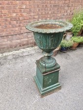 Victorian Cast Iron Urn