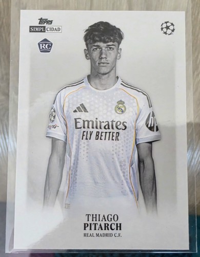 Thiago pitarch rookie joyas - rc,