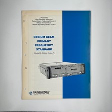 Cesium Beam Primary Frequency