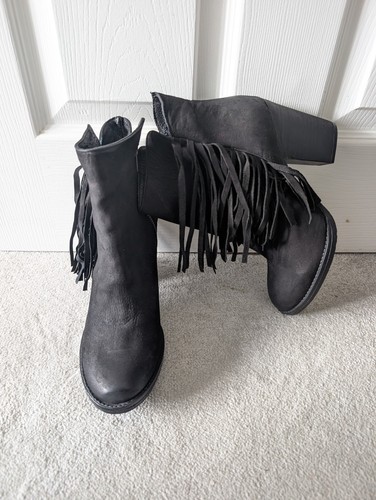 Steve madden suede frill - suede,