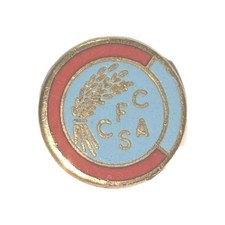 RARE OLD CHESTER FOOTBALL SUPPORTERS CLUB ENAMEL PRESS PIN BADGE gift
