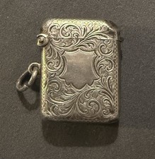Vintage Sterling Silver Match