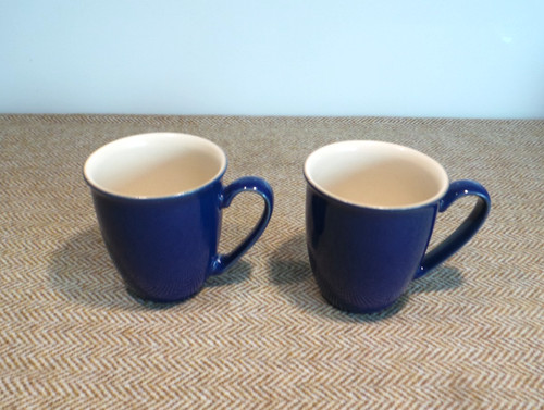 Pair denby dark blue navy - pair,