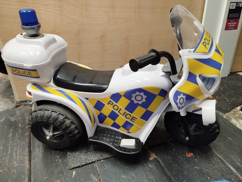 Kids electric police - police, tricycle