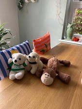 Teddy Bear, Monkey, & Dog