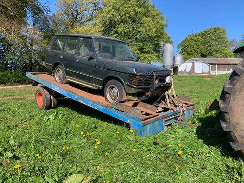 Low loader plant trailer - loader,