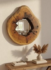 Mulberry Wood Slice Wall